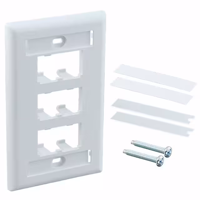 CFPL6WHY Panduit Corp  Keystone Faceplates Frames